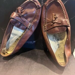 Brown Leather Loafers